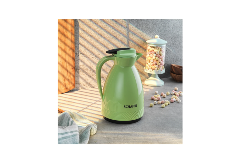 Schafer Kitchenhouse Cam Termos Yeşil 1 lt