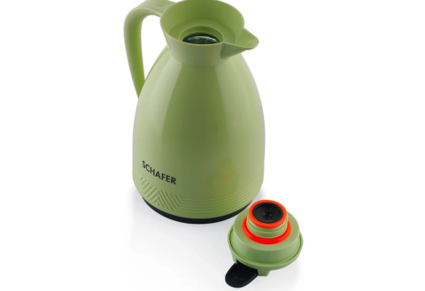 Schafer Kitchenhouse Cam Termos Yeşil 1 lt