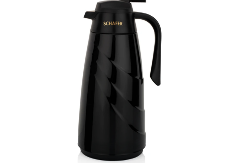 Schafer Kitchenhouse Mimoza Cam Termos Siyah 1,5 lt