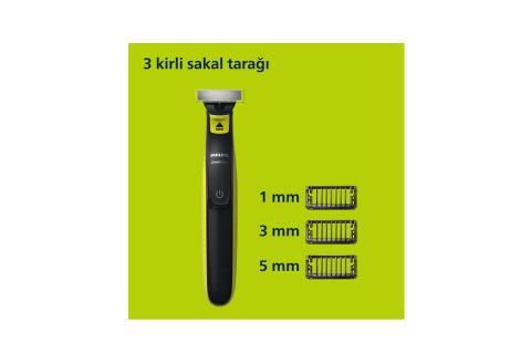 Philips QP2724/10 Oneblade Yüz Şekillendirici USB Girişli