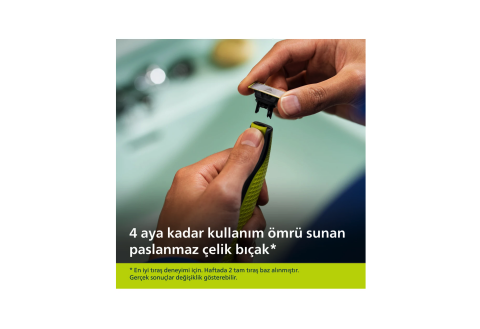 Philips QP2724/10 Oneblade Yüz Şekillendirici USB Girişli