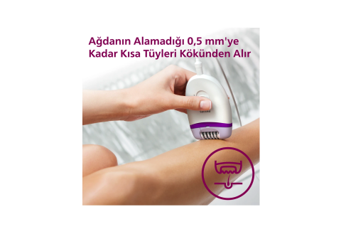 Philips BRE225/05 Satinelle Essential Kablolu Kompakt Epilatör