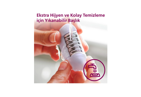 Philips BRE225/05 Satinelle Essential Kablolu Kompakt Epilatör