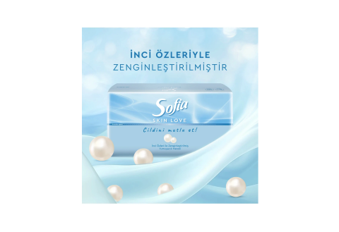 Sofia Skin Love Mendil 100'lü