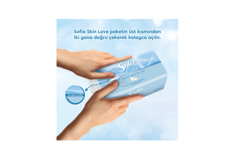 Sofia Skin Love Mendil 100'lü