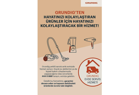 Grundig cm 4342 Çay Makinesi Gri
