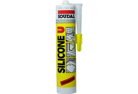 Soudal Silikon Şeffaf 280 Gr
