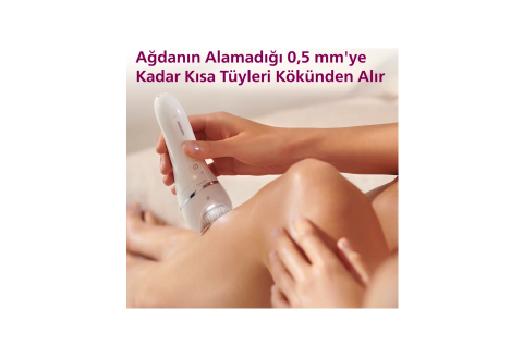 Philips 8000 SERISI BRE720/05 ISLAK KURU EPILATOR