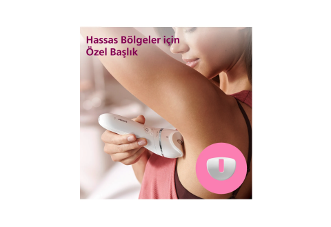 Philips 8000 SERISI BRE720/05 ISLAK KURU EPILATOR