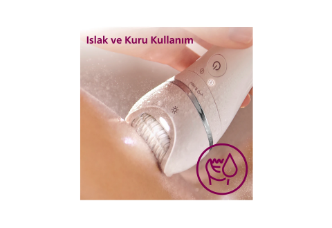 Philips 8000 SERISI BRE720/05 ISLAK KURU EPILATOR