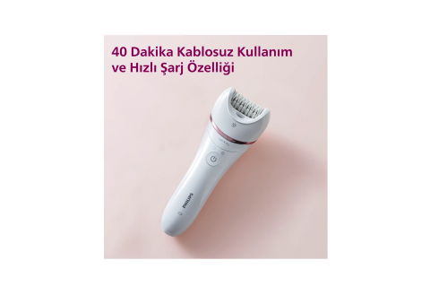 Philips 8000 SERISI BRE720/05 ISLAK KURU EPILATOR