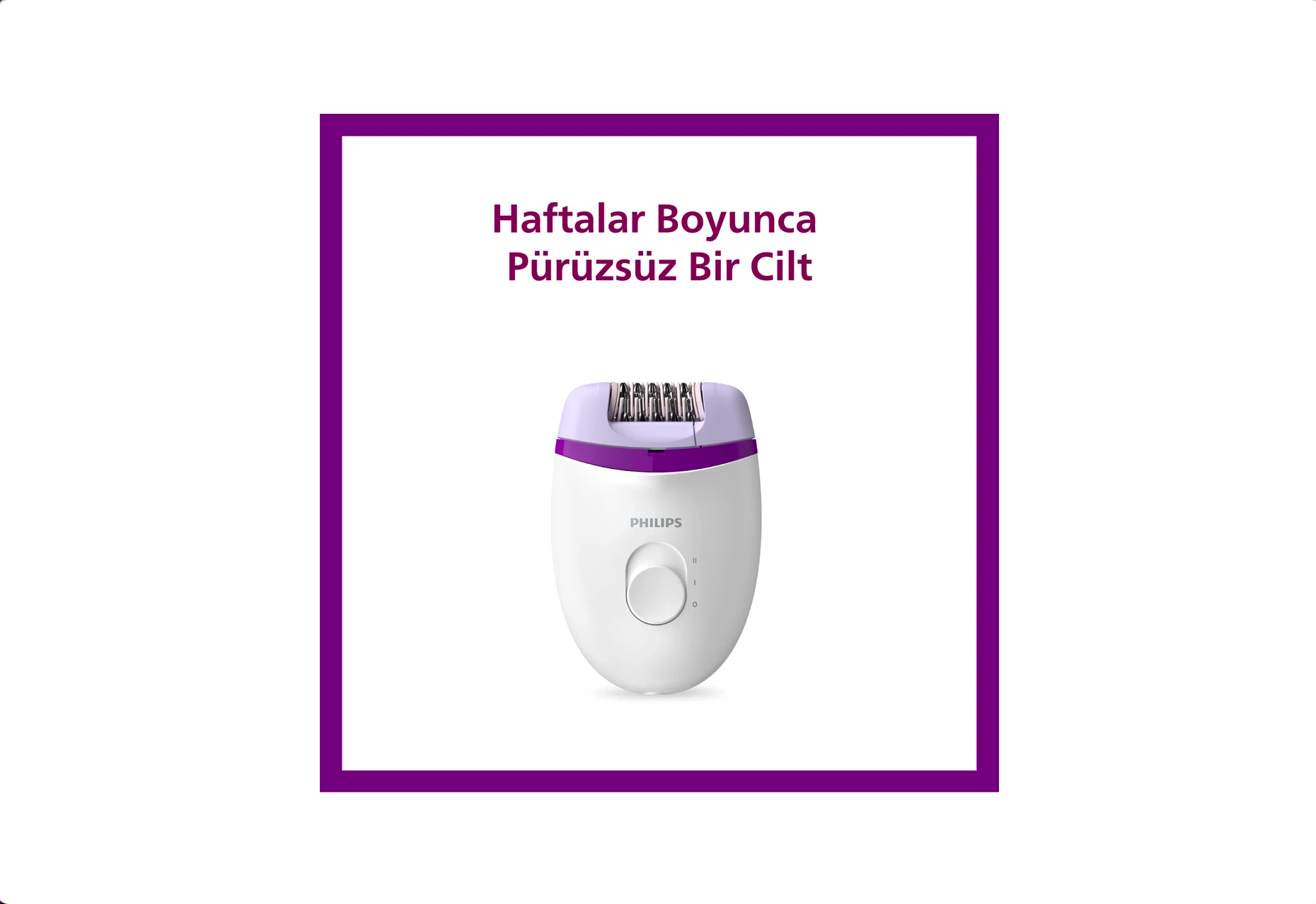 Philips BRE225/05 Satinelle Essential Kablolu Kompakt Epilatör