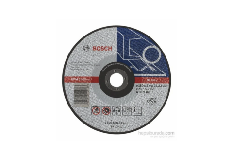 Bosch - Expert Serisi Metal İçin Düz Kesme Diski (Taş) - A 30 S Bf, 180 Mm, 3,0 Mm