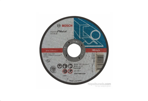 Bosch - Expert Serisi Metal İçin Düz Kesme Diski (Taş) - As 30 S Bf, 115 Mm, 3,0 Mm