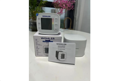 Wohler Bilekten Ölçer Dijital Tansiyon Aleti , Nabız Ölçer , 2 x 120 Ölçüm Hafıza , Saklama Kutulu