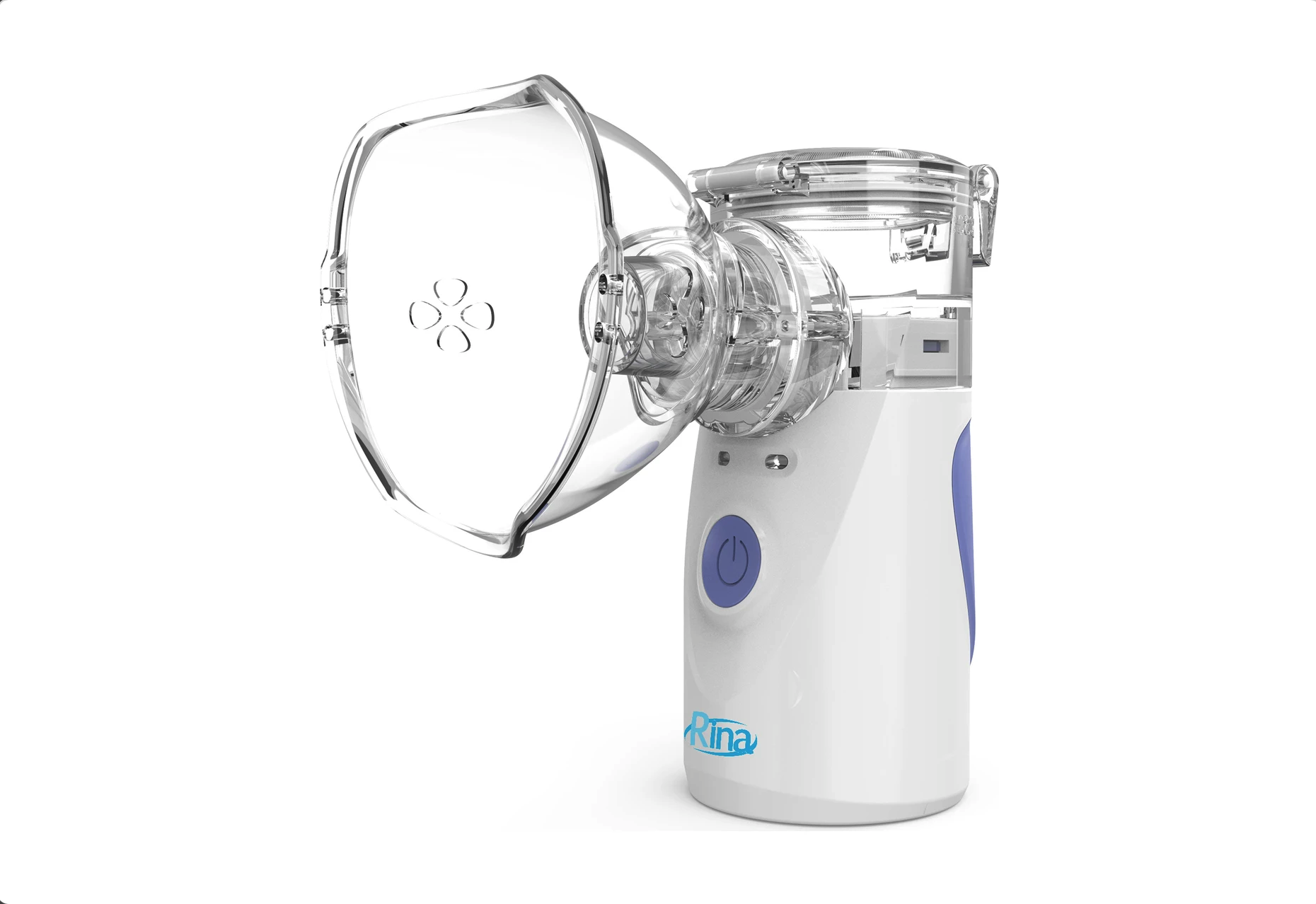 Rina Ultrasonic Taşınabilir Pilli Mesh Hava Makinesi Sessiz Nebülizatör