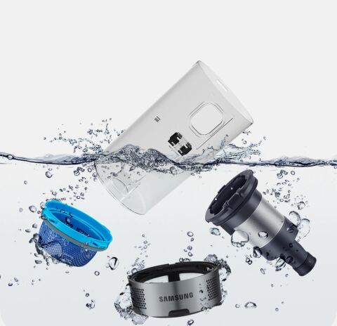 Samsung VS20C8524TB/TR Jet 85 Şarjlı Dikey Süpürge, 210W Emiş Gücü, Dijital Invertör Motor