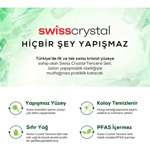 Karaca X Refika Birgül Swiss Crystal Tava 30 Cm Creamy