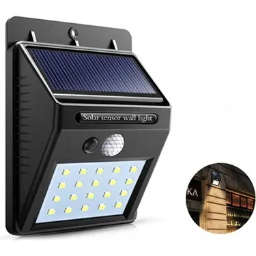 Kendal Global K2 KBA749 15W 6500K Beyaz Solar Duvar Apliği