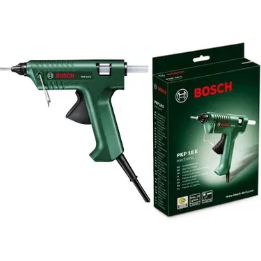 Bosch Pkp 18 E Sicak Silikon Tutkal Mum Tabancasi + 10 Adet Silikon Çubuğu
