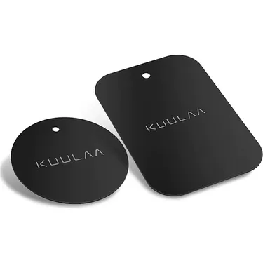 Kuulaa Magnetic-Mıknatıslı Telefon Tutucular Için Metal Plaka Seti