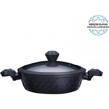 Karaca BioDiamond Antiibakteriyel Kulp İndüksiyon Tabanlı Karnıyarık Tenceresi 26 cm 2,6 Lt