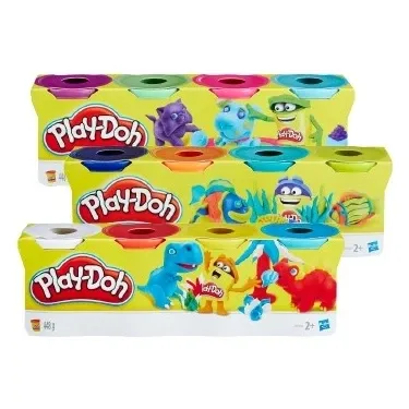 Play-Doh 4'lü Hamur / +2 Y (1 paket)