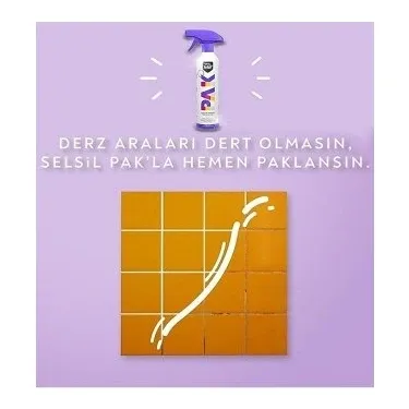 Selsil Pak Mucize Köpük Temizleyici 500 ml
