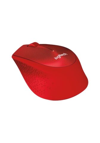 Logitech M330 Sessiz Kablosuz Optik Mouse Kırmızı