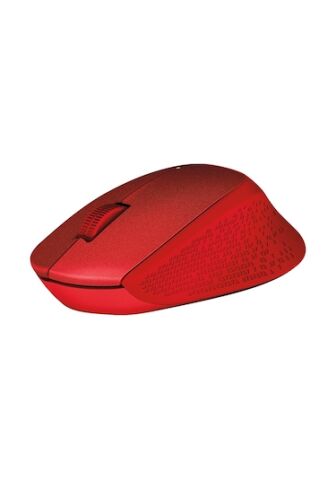 Logitech M330 Sessiz Kablosuz Optik Mouse Kırmızı
