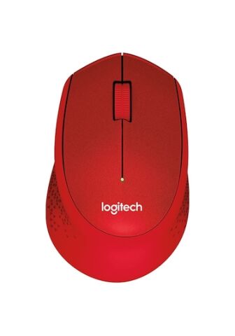 Logitech M330 Sessiz Kablosuz Optik Mouse Kırmızı