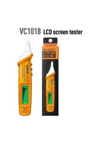 Aneng VC1018 12V-1000V Temassız Elektrik Sensör Çok Fonksiyonlu Kalem Dijital Lcd Ekranlı Test Cihaz
